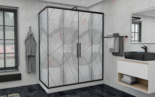 Душевой уголок AvaCan FB2 190-210  + SB90 MT фото 3