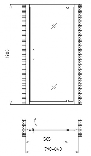 Душевая дверь Gemy Sunny Bay S28150 фото 5 Душевая дверь Gemy Sunny Bay S28150 фото 5