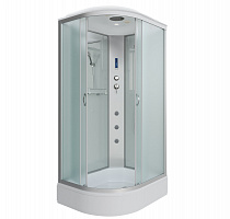 Душевая кабина Niagara NG-33094-14RF (1000х900х2150) средний поддон (26см) стекло МАТОВОЕ 4 места