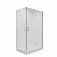 Душевое ограждение Niagara NG- 6617-08 (120*80*190) прямоугольное, двери распашные, 1 место