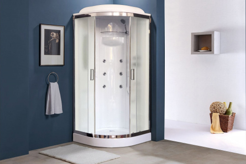 Душевая кабина Royal Bath  RB 90HK2-M-CH (матовое) фото 2