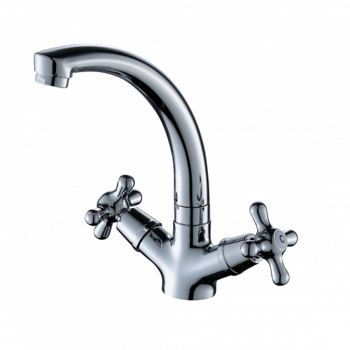 Смеситель для раковины OneLife P03-002cr полимерный фото 5