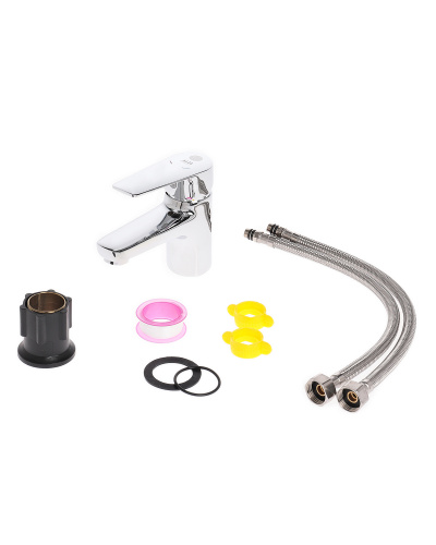 Смеситель для раковины Orange Loop M26-021cr фото 6