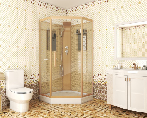 Душевая кабина Niagara  NG-7799GBK (900x900х2100) фото 3