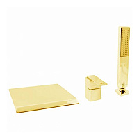 LR574.5YZ LOIRA смеситель каскадный на 3 отверстия, ЦВЕТ ЗОЛОТО RAV Slezak