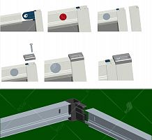 Душевой уголок RGW CL-44B Прозрачное 800x1200