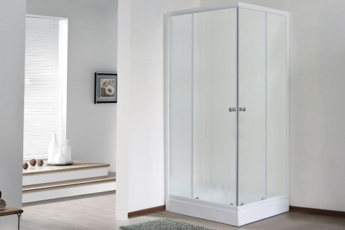 Душевой уголок Royal Bath RB HPD-C 90х80х185 (матовое) фото 4