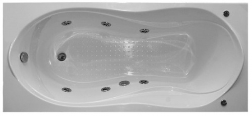 Акриловая ванна Бас Ямайка 180х80 фото 2