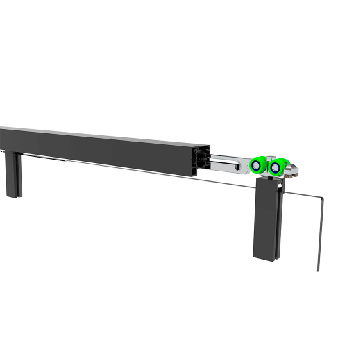 Душевое ограждение  Black & White S898 120х80 фото 2