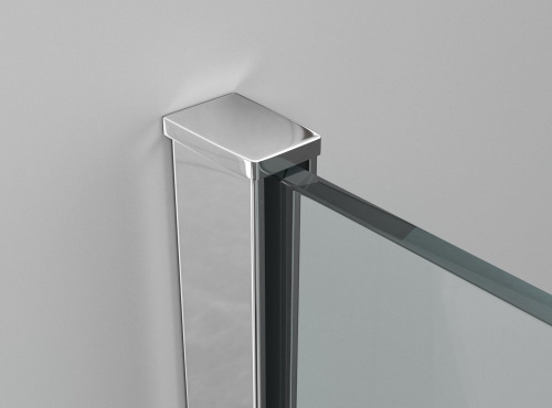 Душевое ограждение Ambassador Diamond 12011106L (1000x1000x2000), 1 место фото 8