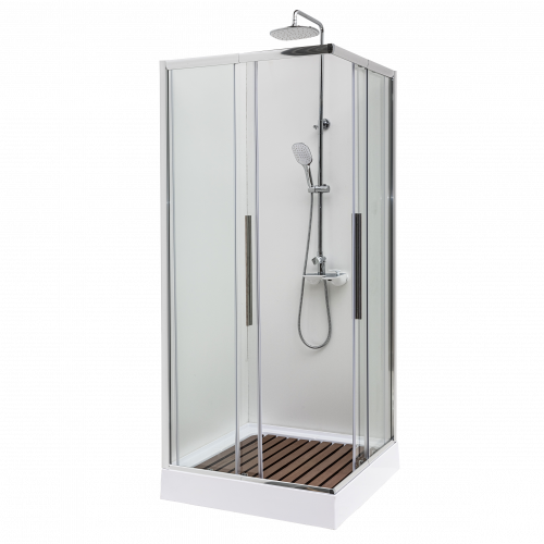 Душевое ограждение Deto KС 80-90 Chrome фото 3