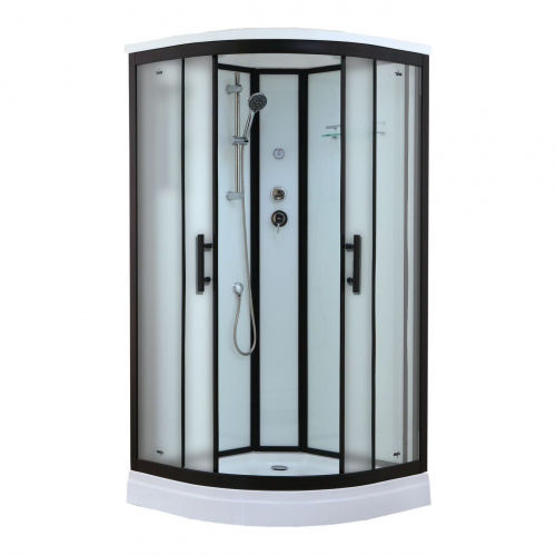 Душевая кабина Timo Standart  Black Fabric T-6601BF