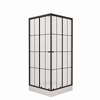 Душевой уголок Niagara  NG- 0190-14 (900х900х1950) низкий поддон(14см), стекло прозрачное,  2 места