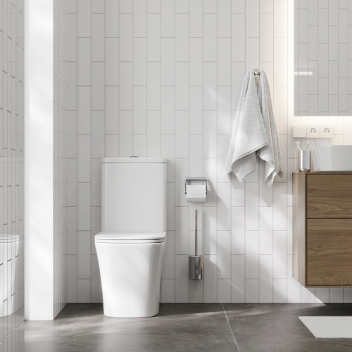 Унитаз напольный Alicaness Polo N1110 безободковый фото 3