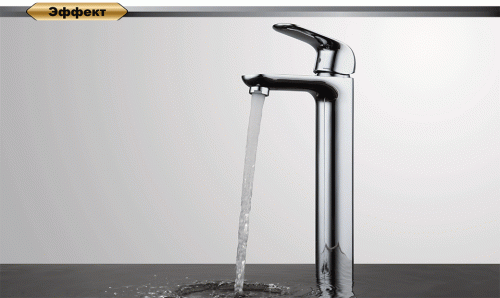 Смеситель для раковины высокий D&K Venice Gondola (DA1022001) фото 3