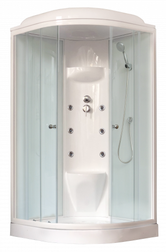 Душевая кабина Royal Bath  RB 90HK7-WT (белое/прозрачное)