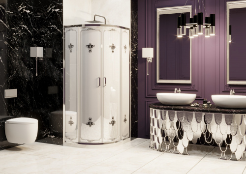 Душевое ограждение Ambassador Royal 18015106 (900x900x2000), 1 место фото 5