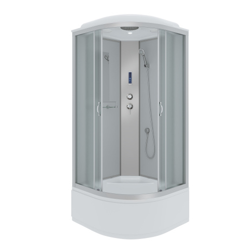 Душевая кабина Niagara NG-2308-14P (900х900х2150) высокий поддон(40см) стекло МАТОВОЕ 4 места