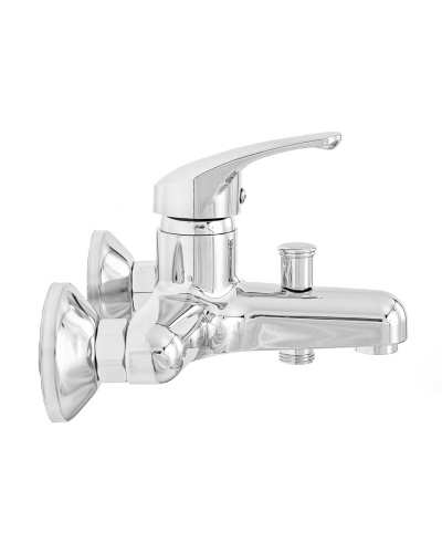 Смеситель для ванны/душа OneLife P01-100cr полимерный фото 4