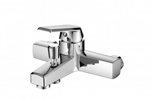 Смеситель для ванны/душа OneLife P02-100cr полимерный фото 3