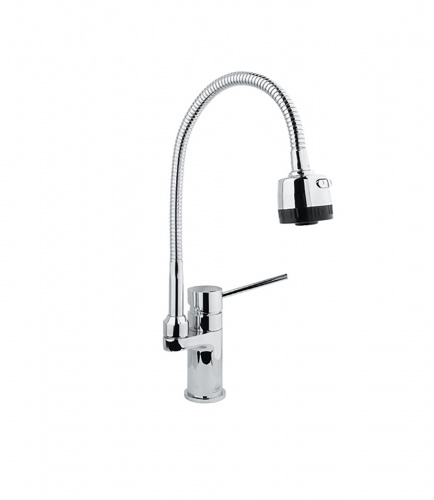 Смеситель для кухонной мойки Timo Saona (2308FS chrome) фото 2