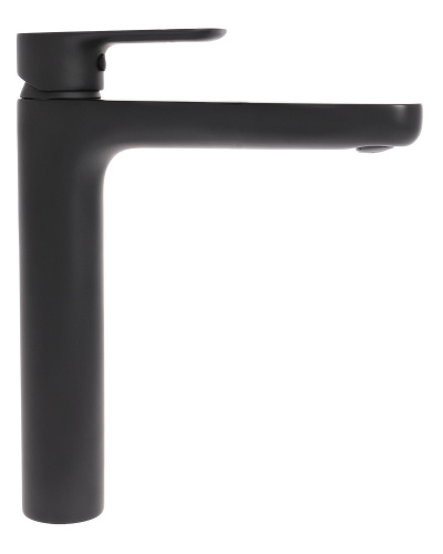 Agger Gorgeous A0212144 Однозахватный смеситель для раковины высокий, черный фото 6