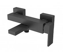 Agger Great A2810044 Однозахватный смеситель для ванны/душа с поворотным изливом, черный