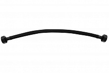 IF0455.2CMAT Шланг гибкий в металлической оплетке FLEXI F1/2“xF1/2“ d12, 40 см, ЦВЕТ ЧЕРНЫЙ МАТОВЫЙ RAV Slezak