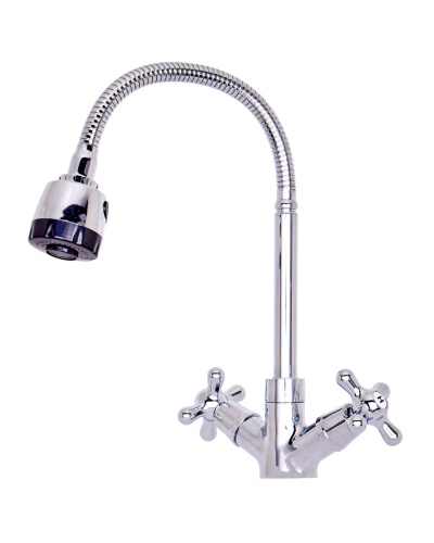 Смеситель для кухни OneLife P03-004cr полимерный фото 6