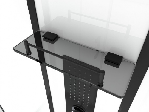 Душевая кабина без пара Black&White G8010 фото 10