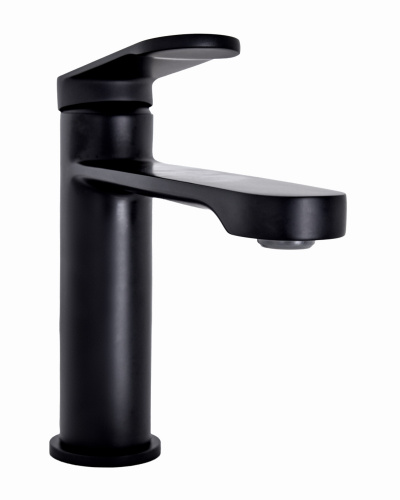 Orange VESPER M10-021b однозахватный смеситель для раковины, черный фото 4