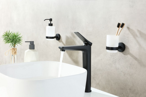 Смеситель для раковины Lemark Bronx (LM3709BL) фото 3