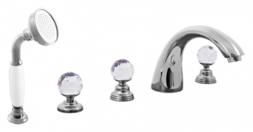 BRILLIANCE169.5P BRILLIANCE - смеситель для ванной, 5 отверстий RAV Slezak фото 2