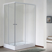 Душевой угол Royal Bath RB 8120HP-T (прозрачное) правый