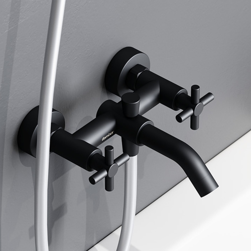 Смеситель для ванны и душа RedBlu by Damixa Neo Classic 241000000 фото 6