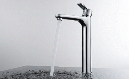 Смеситель для раковины высокий D&K Rhein Marx (DA1392001) фото 6