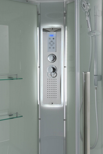 Душевая кабина AvaCan EM5080LEDT прозрачная фото 8