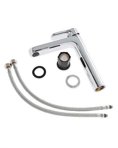 Agger Gorgeous A0212100 Однозахватный смеситель для раковины высокий, хром фото 7