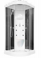 Душевая кабина Royal Bath  RB 90HK7-BT (черное/прозрачное)