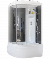 Душевая кабина Royal Bath RB 8120BK6-BT (черное/прозрачное) правая