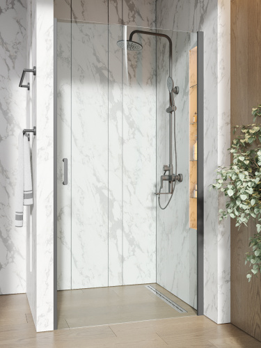 Душевая дверь Orange E05-100TB универсальная 100х190 фото 7