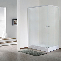 Душевой угол Royal Bath RB 8120HP-C (матовое) левый