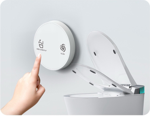 Электронный напольный унитаз-биде TIMO TЕ-741B  фото 9