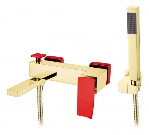 Смеситель для ванны с душем GoldRed