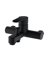 OneLife P07-100b полимерный смеситель для ванны/душа, черный