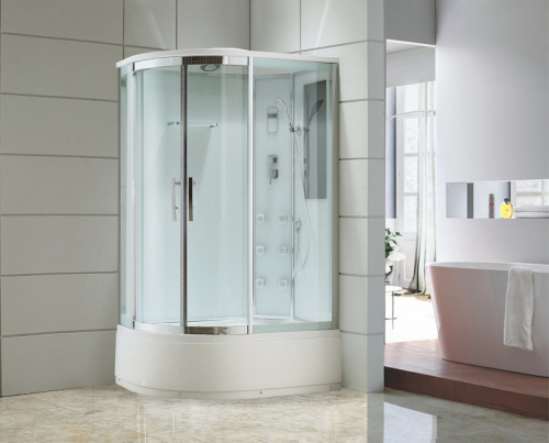 Душевая кабина без пара Black&White G5507 R правая фото 2