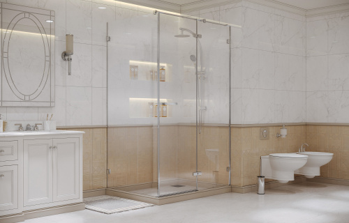 Душевое ограждение Ambassador Abner 10011104R (1200x900x2000), 1 место фото 2