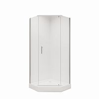 Душевое ограждение Niagara NG- 6605-08 (90*90*190) трапеция, дверь распашная, 1 место