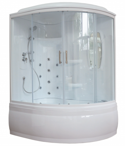 Душевая кабина Royal Bath RB 170ALP-T (прозрачное) левая