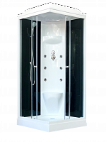 Душевая кабина Royal Bath  RB 80HP7-BT (черное/прозрачное)
